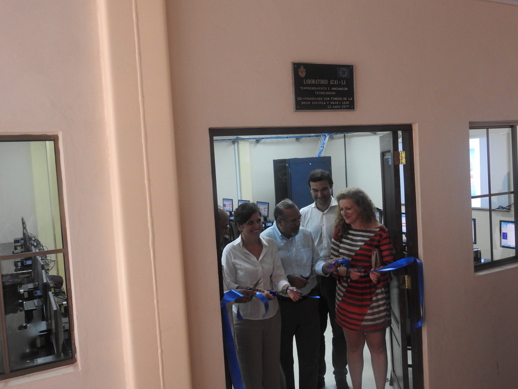 Inauguración de Laboratorio ACAI-LA en UNAN-León